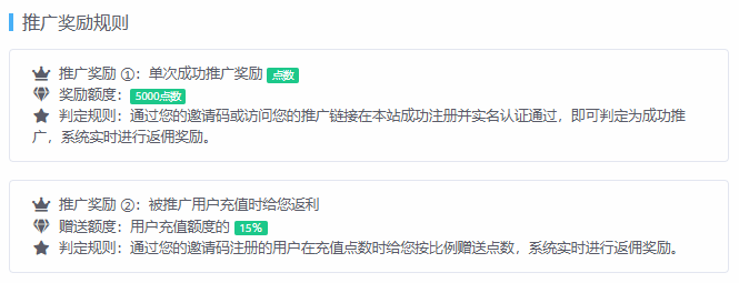 推广返佣活动